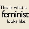 thumbnail image 3 of CafePress - This Is What A Feminist Looks Like T Shirt - Light T-Shirt - CP, 3 of 4