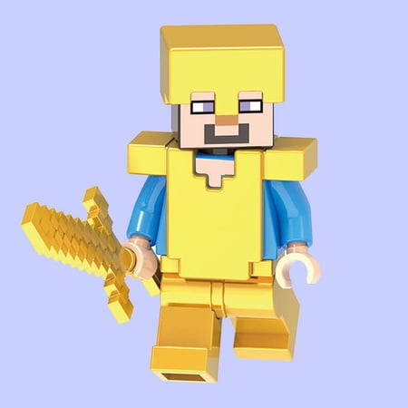 Minecraft Creeper BigFig and Ocelot Characters 21156 Buildable Toy