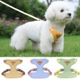 thumbnail image 2 of Nuevo conjunto de arnés y correa para cachorros y perros pequeños, arneses ajustables para mascotas, accesorios para mascotas para chihuahua, caniche, bichón y gato, 2 of 5