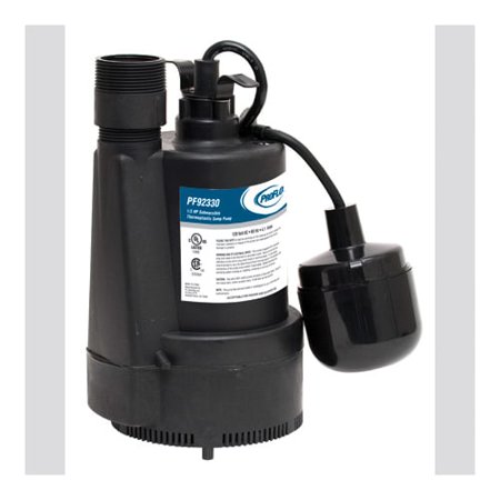 UPC 781889134740 product image for ProFlo PF92330 1/3 HP Plastic Sump Pump with Base | upcitemdb.com