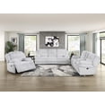 thumbnail image 3 of Lexicon Goodland Corduroy Glider Reclining Chair in Gray, 3 of 15