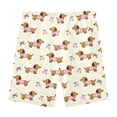 thumbnail image 4 of joogoo Puppy Cherry Bow Girls Lined Shorts Bike Dance Bottoms 5T, 4 of 7