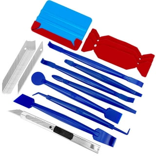 Car Install Tools for Vinyl Wrap, Vehicle Tint Window Film Kit Includes  Vinyl Wrap Magnets, Edge Trimming Tools, Felt Squeegee, Wrapping Cutter,  9mm