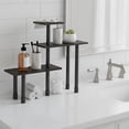 thumbnail image 5 of Furinno TURN-N-TUBE 3-Tier AdJUSTable Countertop Corner Organizer Espresso, 5 of 5