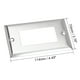 thumbnail image 2 of Cubierta de Placa de Interruptor Decorativa Única Bargains Arquitectura Clásica de Acero Inoxidable 2.76" x 4.49", 2 of 3