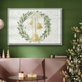 thumbnail image 6 of Weathered Aspen Wreath Collection A - Framed Gallery Wrapped Holiday Canvas - 27 x 41 - White Frame, 6 of 8
