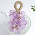 thumbnail image 4 of Visland Grape Soap on Rope Handmade Translucent Fruit Shaped Soap Decorative Bathroom Travel Hanging Soap for Shower Sink, 4 of 8