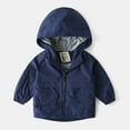 thumbnail image 2 of Toddler Baby Boys Hooded Coats Jackets Kids Zipper Blazer Windbreaker Outerwear 1-6Y, 2 of 5