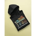 thumbnail image 3 of 1980 Vintage Awesome Hoodie Women -Image by Shutterstock, Female Small, 3 of 4