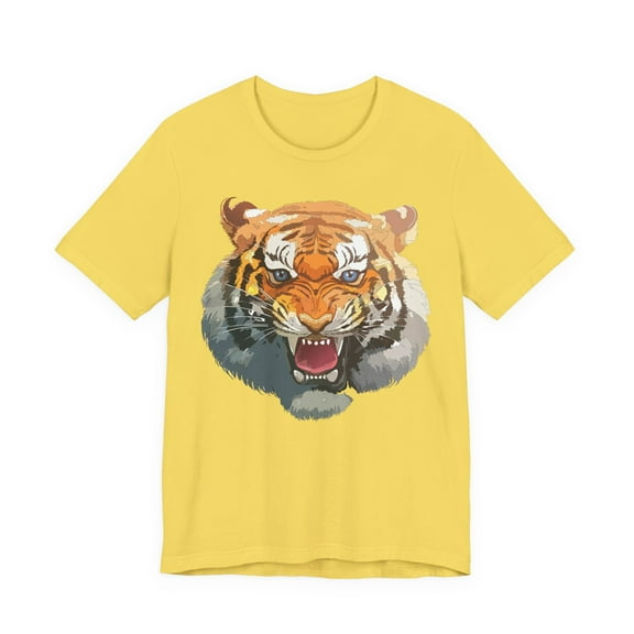 Tiger Shirt, Animal Shirt, T-Shirt with Tiger, Art Design Tee, Animal Tees, Safari T-Shirt, Graphic Design Tee 14