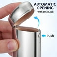 thumbnail image 3 of OUNONA Aluminum Metal Sunglass Case Eyewear Storage Most Glasses Protective Hard Shell, 3 of 8