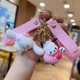 thumbnail image 4 of LLavero de figuras de Anime Sanrio, Hello Kitty, Kawaii, Kuromi, My Melody Action, Honey, Peach, modelo, Cinnamoroll, regalos de Halloween, 4 of 5