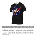 thumbnail image 2 of NASA T-Shirts for Men Women, Anime Short Shirts, Unisex Short Sleeve Tops, Crew Neck Tee Shirts, S-4XL, 2 of 8