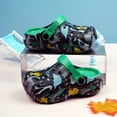 thumbnail image 2 of JUMEYU Slippers Kids Kids Slide Sandals Boys Girls Water Shoes Cute Slippers for Beach Pool Toddler/Little Kid Size 11.5 (Green,Little Kids 11.5), 2 of 6