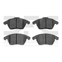 Dynamic Friction Company 5000 Euro Ceramic Brake Pads 1600-1107-20-Front Set For 2006-2009 Volkswagen Bora, 2011-2018 Volkswagen Jetta, 2012-2019 Volkswagen Beetle