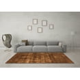 thumbnail image 3 of Ahgly Company Indoor Rectangle Oriental Orange Industrial Area Rugs, 3' x 5', 3 of 4