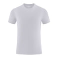 thumbnail image 5 of Yaoyar Men's Short Sleeve Workout Shirts Dry Fit Lightweight Athletic T-Shirts Running Gym Summer Sun Shirt, 5 of 8