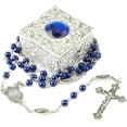 thumbnail image 1 of WHLHMK Chapelet Catholique avec Boîte à Bijoux en Métal, 1 of 5