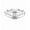 White Gold, variant on 1.5 Carat Asscher Cut Moissanite Diamond Open V-Shank Solitaire Ring - 14k Yellow Gold Plated 925 Silver - Elegant Modern Gold Jewelry Gift for Her