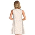 thumbnail image 2 of Bixox Robe Sans Manches à Pois Colorés pour Femmes avec Poches, Robe Décontractée Longueur Genou pour l'Été-TTG, 2 of 7