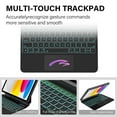 thumbnail image 5 of Kenke Keyboard Case for iPad (A16) 11th Generation 11 inch 2025,iPad 10th Generation 10.9 Inch 2022 – Magic-Style Keyboard with Multi-Touch Trackpad – Floating Cantilever Stand – Magnetic Case, Black, 5 of 9