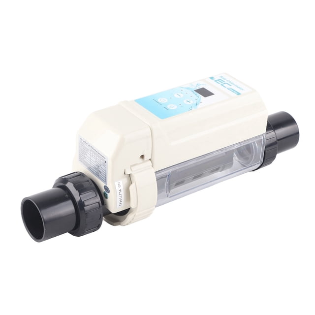 Détecteur de Niveau d'Eau 100-240V Chlorinateur au Sel, Machine à Chlore au Sel, Plastique pour Réservoirs de Natation Piscines Infinies Piscines Spa