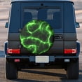 thumbnail image 3 of Kll Green Lightning Tire Cover,Universal Wheel Tire Cover For Trailer, Rv, Suv, Truck,Camper And Many Vehicle,(15 Inch), 3 of 7