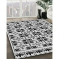 thumbnail image 2 of Ahgly Company Indoor Square Patterned Light Black Novelty Area Rugs, 7' Square, 2 of 6
