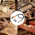 thumbnail image 2 of zhangmingg High Speed Vibrating Chisel Tool for Wood Sculpture Lettering and Detailed Carving with Flexible Shaft, 2 of 5