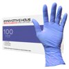 Innovative Haus Small Indigo Disposable Nitrile Gloves, 3.6 Mil, 100 Count