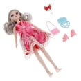 thumbnail image 1 of 36cm BJD Girl Doll Zapatos de pelo femenino Muñecas móviles Accesorio C Zulema BJD Doll Body con cabeza, 1 of 8