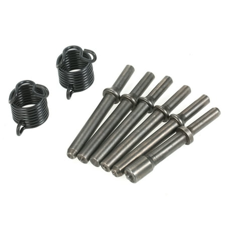 

Kkmoon 8-Piece Air Rivet Hammer Bit Set 40Cr Steel Smoothing Pneumatic Air Hammer Bits With Spring