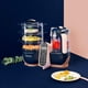 BabyMoov 6-en-1 Duo Station de Repas XL Robot de Cuisine - Bleu Marine avec Garniture d'Or Rose – image 3 sur 6