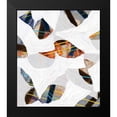 thumbnail image 2 of PI Studio 12x13 Black Modern Framed Museum Art Print Titled - Cube Leaves II, 2 of 5