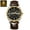 858 Gold Black L, variant on luxury high quality watches for men sport quartz leather man watch waterproof luminous date Week Men's Watch male Reloj