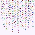 thumbnail image 1 of Kit de guirnaldas con confeti para decoración de fiestas, Cheerland Rainbow, 1 of 5