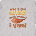 thumbnail image 4 of Inktastic Who's the Cutest Sweet Potato? I Yam Funny Thanksgiving Boys or Girls Long Sleeve Toddler T-Shirt, 4 of 5