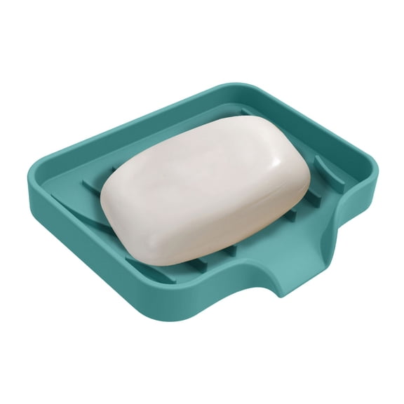 Yhuaoa Silicone Soap Dish with Drain Bar Soap Holder For Shower Draining Soap Dish Silicone Soap Holder Silicone Soap Dish With Drain Soap Dish For Shower Durable Rubber With Drainage