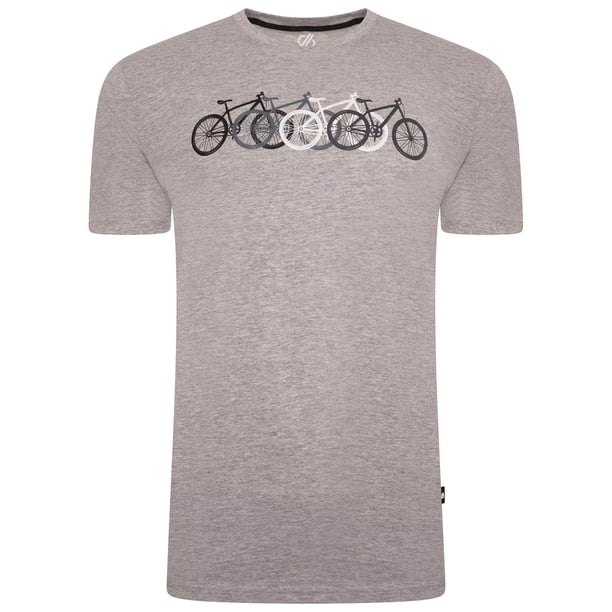 Dare 2B - Camiseta Perpetuate Bici para Hombre (Gris Ceniza)