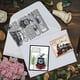 thumbnail image 3 of Custom PVC Plastic Clear Stamps for DIY Scrapbooking Photo Album Decorative Cards Making Train 160x110mm, 3 of 9