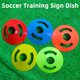 thumbnail image 2 of 2/4 piezas de plato para señal de entrenamiento de fútbol, resistente al viento, a la presión, conos marcadores, discos, cubo, accesorios deportivos para entrenamiento de fútbol, 2 of 5