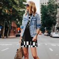 thumbnail image 4 of Fotbe 3d Black and White Checkerboard Tunnel Vestido de Verano sin Mangas para Mujer – Vestido Midi Línea A, Estilo Camiseta Floral, Vestido Playero Casual y Fluido, 4 of 7
