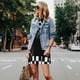 thumbnail image 4 of Fotbe 3d Black and White Checkerboard Tunnel Vestido de Verano sin Mangas para Mujer – Vestido Midi Línea A, Estilo Camiseta Floral, Vestido Playero Casual y Fluido, 4 of 7