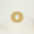 thumbnail image 3 of Package of 1, 10 Inch X 3/4" Thickness MDF Letter o in The Arial Font, Thick, Lower Case for Art & Craft Project, Made in USA, 3 of 4