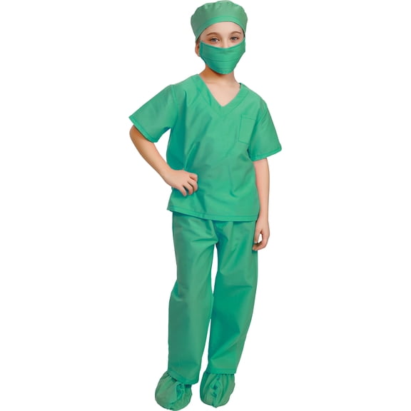 Costume Dress Up America Doctor Scrubs para niños