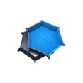 thumbnail image 2 of Bandeja de dados Hexagonal y caja de almacenamiento varios, accesorios de bandeja de dados para juegos de mesa, torre de dados de cuero, 1 ud., 2 of 5