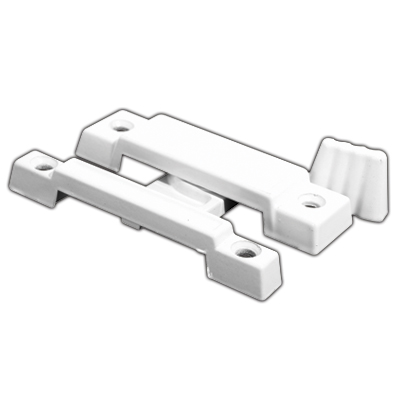 Spring Camp Action Window Sash Lock Hardware White 4-Pack