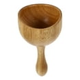 thumbnail image 1 of MasteelfCA 1pc Cup Shaped Massager Cupping Therapy Device Body Care Tool (Wood Color), 1 of 7