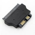 thumbnail image 1 of Kearding Adaptador SATA SATA 7 + 15 22 pines a Slimline SATA 7 + 6 13 pines conector adaptador convertidor para DVD CD-ROM Cables de audio/vídeo, 1 of 6