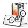 thumbnail image 3 of GSA PURE Transparent Magnetic (HQ) Ultra Hybrid For iPhone 15 - Black, 3 of 4